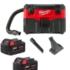 Milwaukee M18 REDLITHIUM XC5.0 Extended Capacity Battery 2-Pack & M18 Wet/Dry Vacuum Kit 48-11-1852 & 0880-20