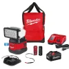 Milwaukee M18 Utility Remote Control Search Light 4,250 Lumen (12.0Ah) Kit 2123-21HD