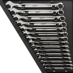 Milwaukee Metric Combination Wrench Set 15 Piece 48-22-9515