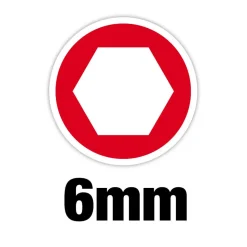 Milwaukee 6mm HollowCore Nut Driver 48-22-2463