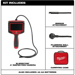 Milwaukee M-Spector 4' Inspection Camera 2319-20