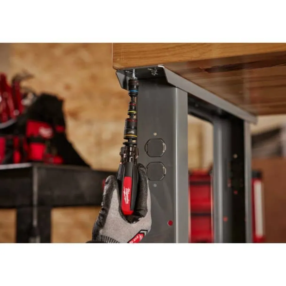 Milwaukee Multi-Nut Driver w/ SHOCKWAVE Impact Duty Magnetic Nut Drivers 48-22-2921