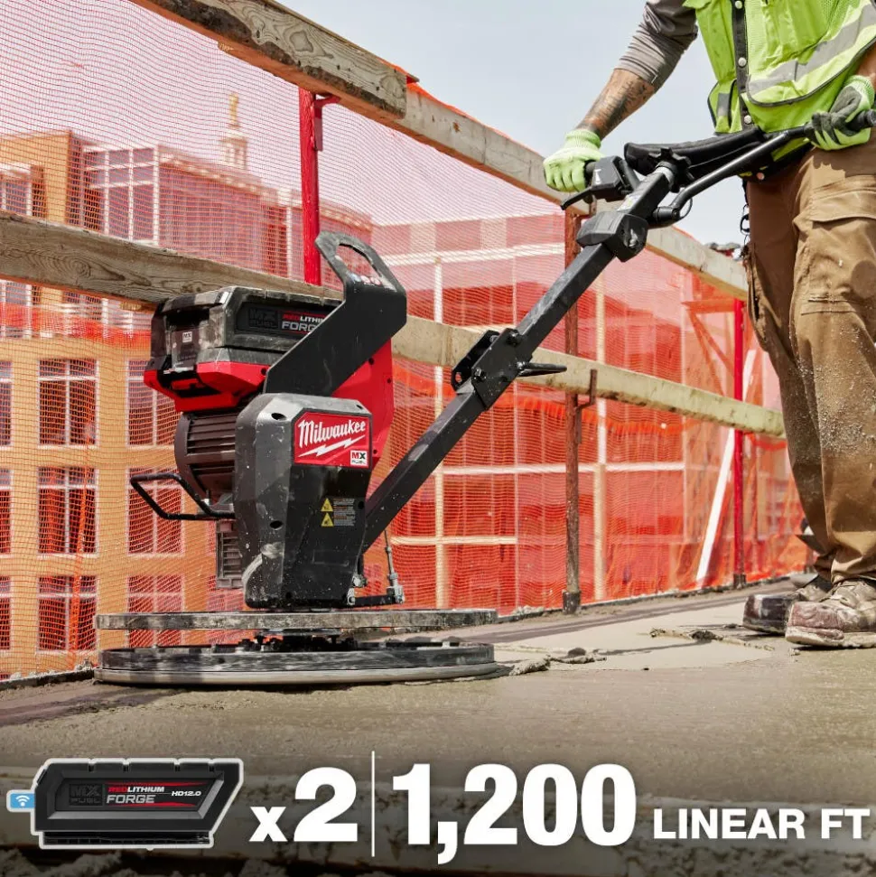 Milwaukee MX FUEL 24" Walk-Behind Edging Trowel MXF324-2HD