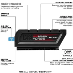 Milwaukee MX FUEL REDLITHIUM HD12.0 Battery Pack MXFHD812