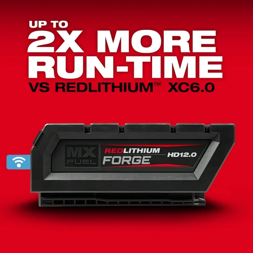 Milwaukee MX FUEL REDLITHIUM FORGE HD12.0 BATTERY/SUPER CHARGER EXPANSION KIT MXFSC-1HD12