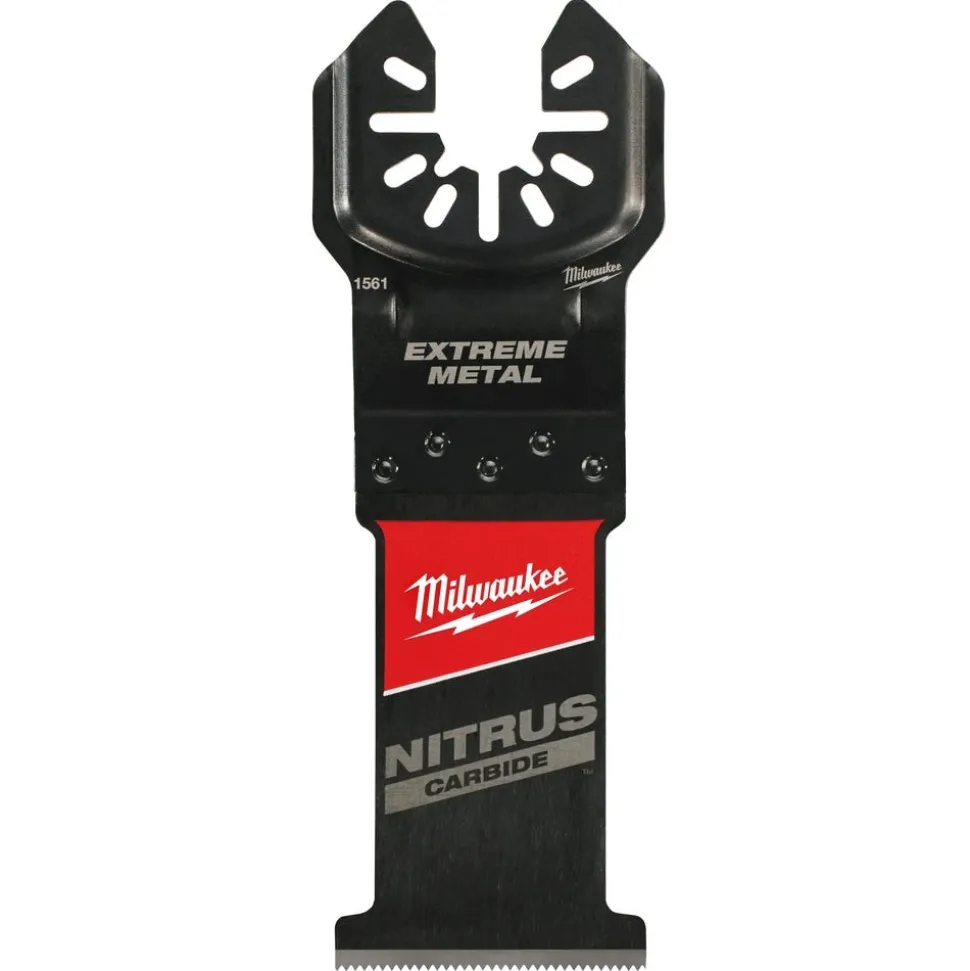 Milwaukee NITRUS CARBIDE Extreme Metal Universal Fit OPEN-LOK Multi-Tool Blade 5PK 49-25-1565