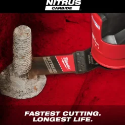 Milwaukee NITRUS CARBIDE Extreme Metal Universal Fit OPEN-LOK Multi-Tool Blade 3PK 49-25-1563