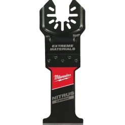 Milwaukee NITRUS CARBIDE Extreme Materials Universal Fit OPEN-LOK Multi-Tool Blade 1PK 49-25-1571