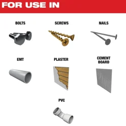 Milwaukee OPEN-LOK 1-3/8" Carbide Teeth Metal Multi-Tool Blades 10PK 49-25-1509