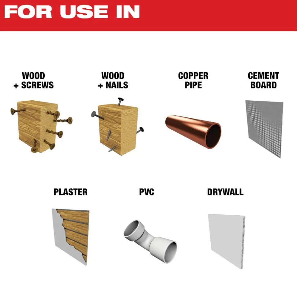 Milwaukee OPEN-LOK 1-3/8" Carbide Teeth Multi-Material Multi-Tool Blades 10PK 49-25-1529