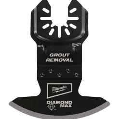 Milwaukee OPEN-LOK DIAMOND MAX Diamond Grit Grout Removal Multi-Tool Blade 5PK 49-25-2275