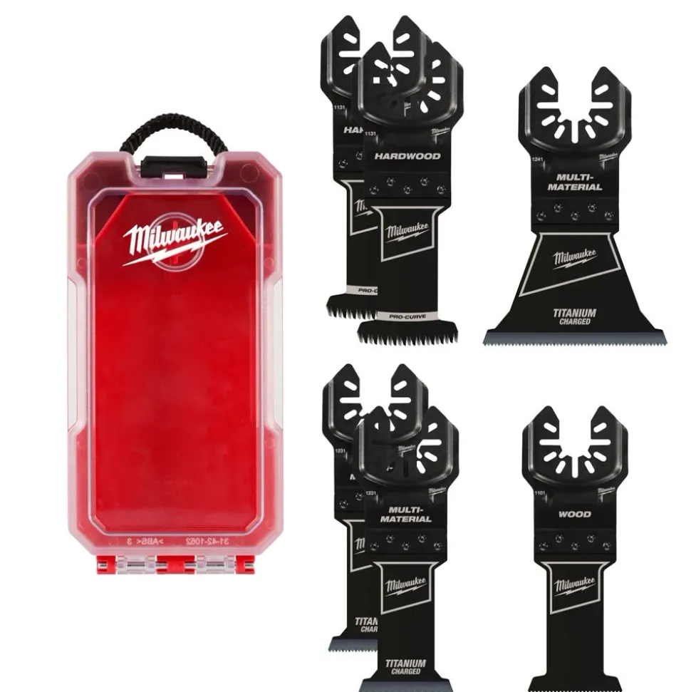 Milwaukee OPEN-LOK Multi-Tool Blade Kit 6pc 49-10-9112