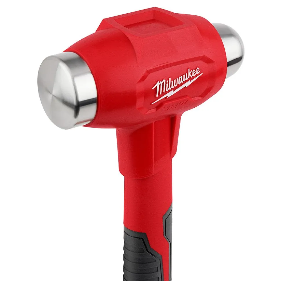 Milwaukee 32oz Dead Blow Ball Peen Hammer 48-22-9141