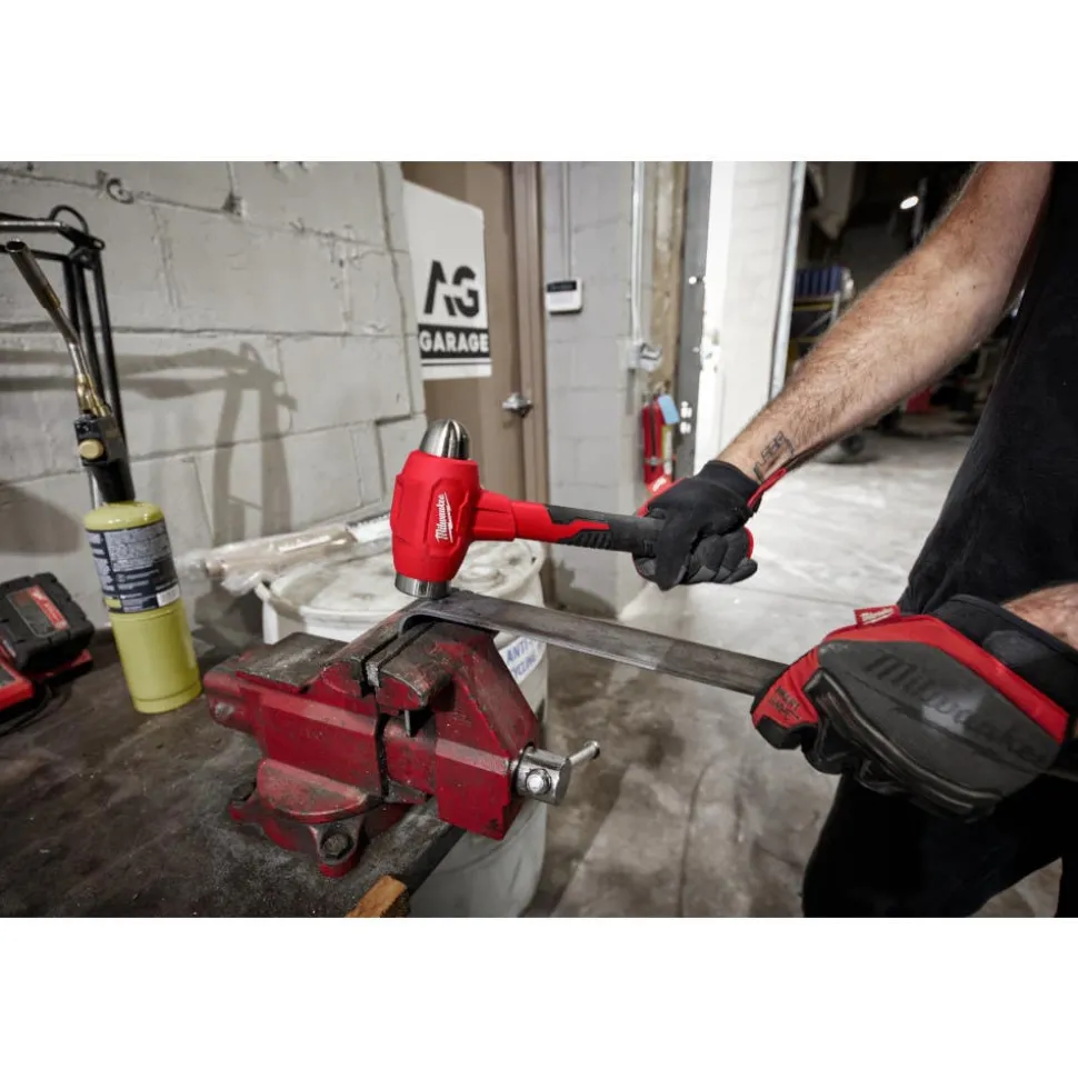 Milwaukee 32oz Dead Blow Ball Peen Hammer 48-22-9141