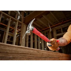 Milwaukee 21oz Milled Face Poly/Fiberglass Handle Hammer 48-22-9320