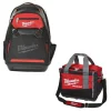 Milwaukee PACKOUT 15" Softside Bag & 35 Pocket Backpack Bundle