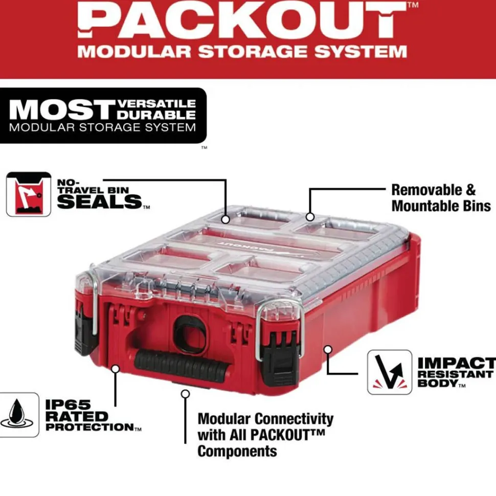 Milwaukee PACKOUT Compact Organizer 48-22-8435