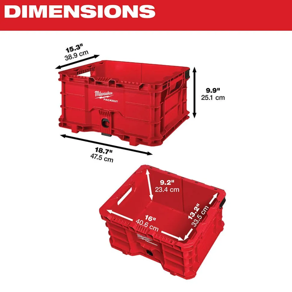 Milwaukee PACKOUT Crate 48-22-8440