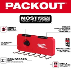 Milwaukee PACKOUT 7-Hook Rack 48-22-8329