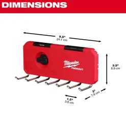 Milwaukee PACKOUT 7-Hook Rack 48-22-8329