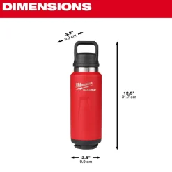 Milwaukee PACKOUT 36oz Insulated Bottle with Chug Lid 48-22-8397R