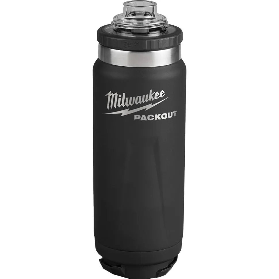 Milwaukee PACKOUT 24oz Insulated Bottle with Chug Lid 48-22-8396B