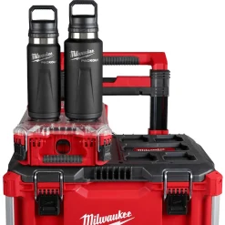 Milwaukee PACKOUT 24oz Insulated Bottle with Chug Lid 48-22-8396B