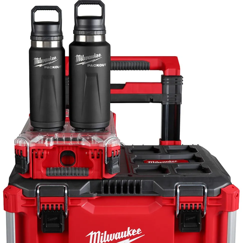 Milwaukee PACKOUT 24oz Insulated Bottle with Chug Lid 48-22-8396B