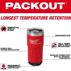 Milwaukee Packout 20oz Tumbler 48-22-8392R