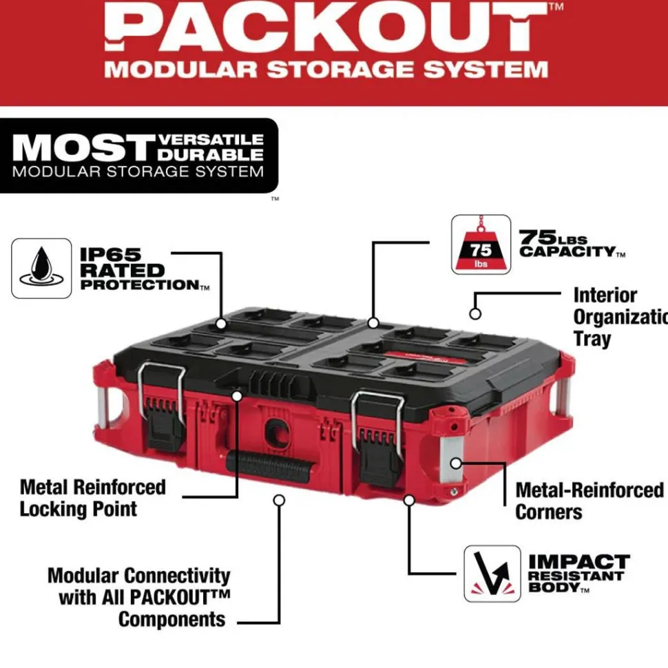 Milwaukee PACKOUT Tool box 48-22-8424