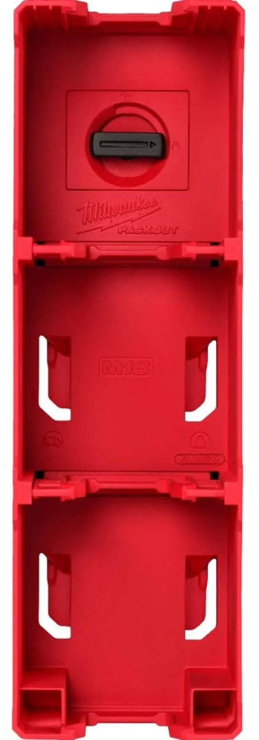 Milwaukee PACKOUT Tool Station, M18 & M12 Battery Rack, & Roll Holder Accessory Bundle