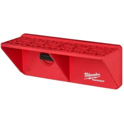 Milwaukee PACKOUT Tool Station & Rack, Compact Shelf, Screwdriver Rack, & Organizer Cup Accessory Bundle