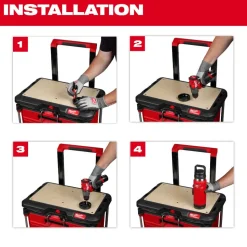 Milwaukee PACKOUT Twist to Lock Mount - 3 Pack 48-22-8399