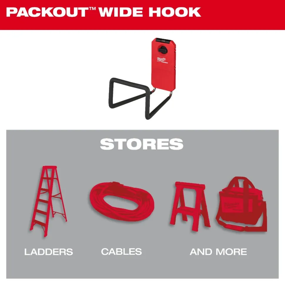 Milwaukee PACKOUT Wide Hook 48-22-8332