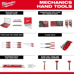Milwaukee 4pc 1/2