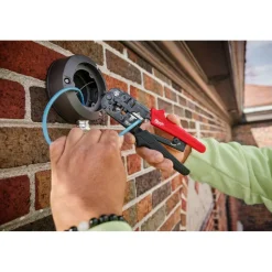 Milwaukee Ratcheting Pass-Through Crimper & Stripper 48-22-3074