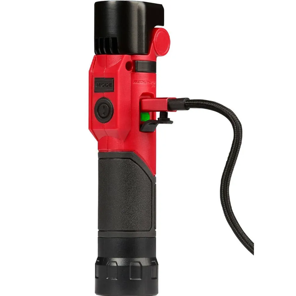 Milwaukee REDLITHIUM USB Rechargeable 500 Lumen Pivoting Flashlight (3.0Ah) Kit 2113-21