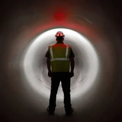 Milwaukee REDLITHIUM USB BEACON Rechargeable 600 Lumen Hard Hat Light (3.0Ah) Kit 2116-21