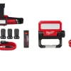 Milwaukee REDLITHIUM USB Low-Profile Headlamp & REDLITHIUM USB ROVER Pivoting Flood Light 2115-21 & 2114-21