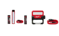 Milwaukee REDLITHIUM USB ROVER Pocket Flood Light & REDLITHIUM USB ROVER Pivoting Flood Light 2114-21 & 2112-21