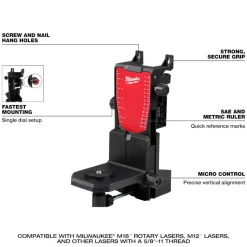 Milwaukee Rotary Laser Wall Mount 48-35-3702