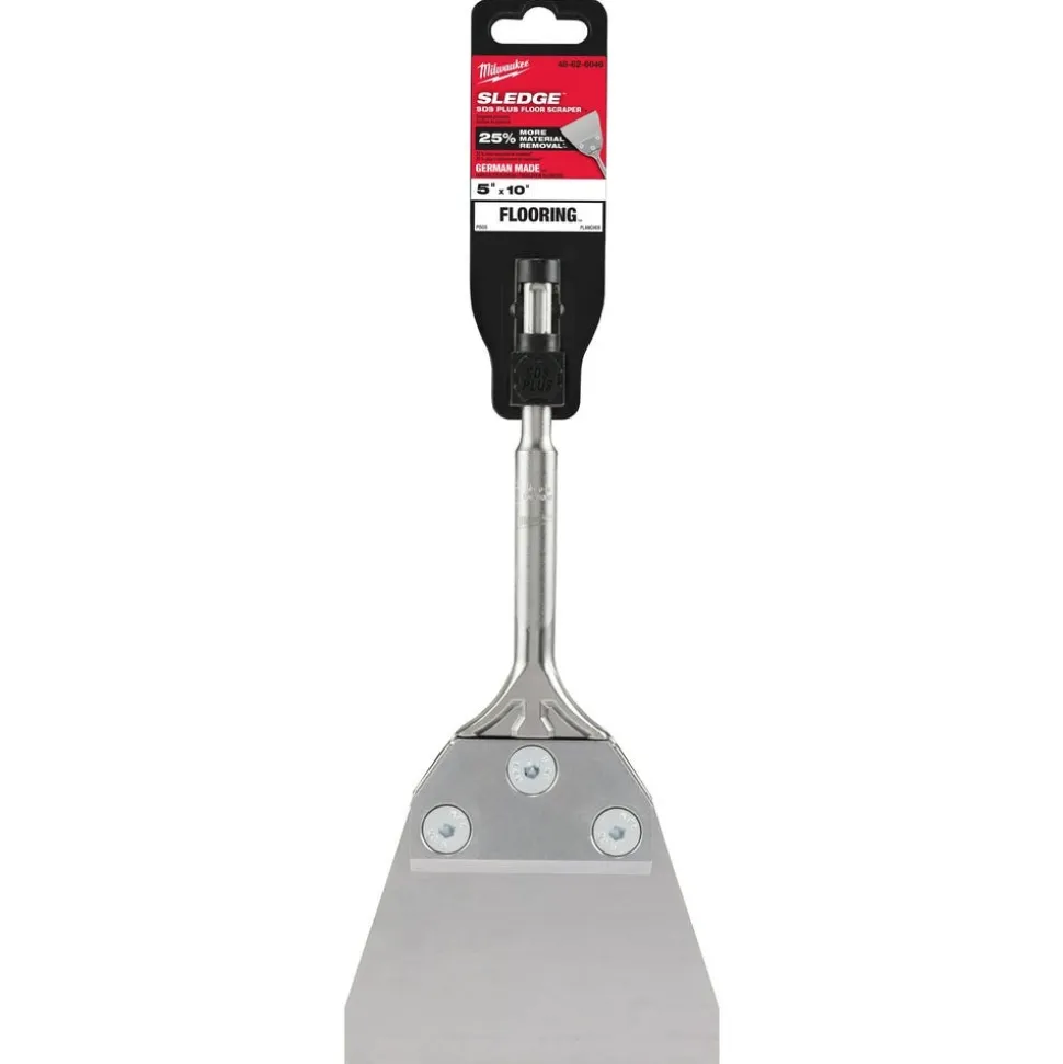 Milwaukee SDS PLUS SLEDGE Floor Scraper 5" X 10" 48-62-6046