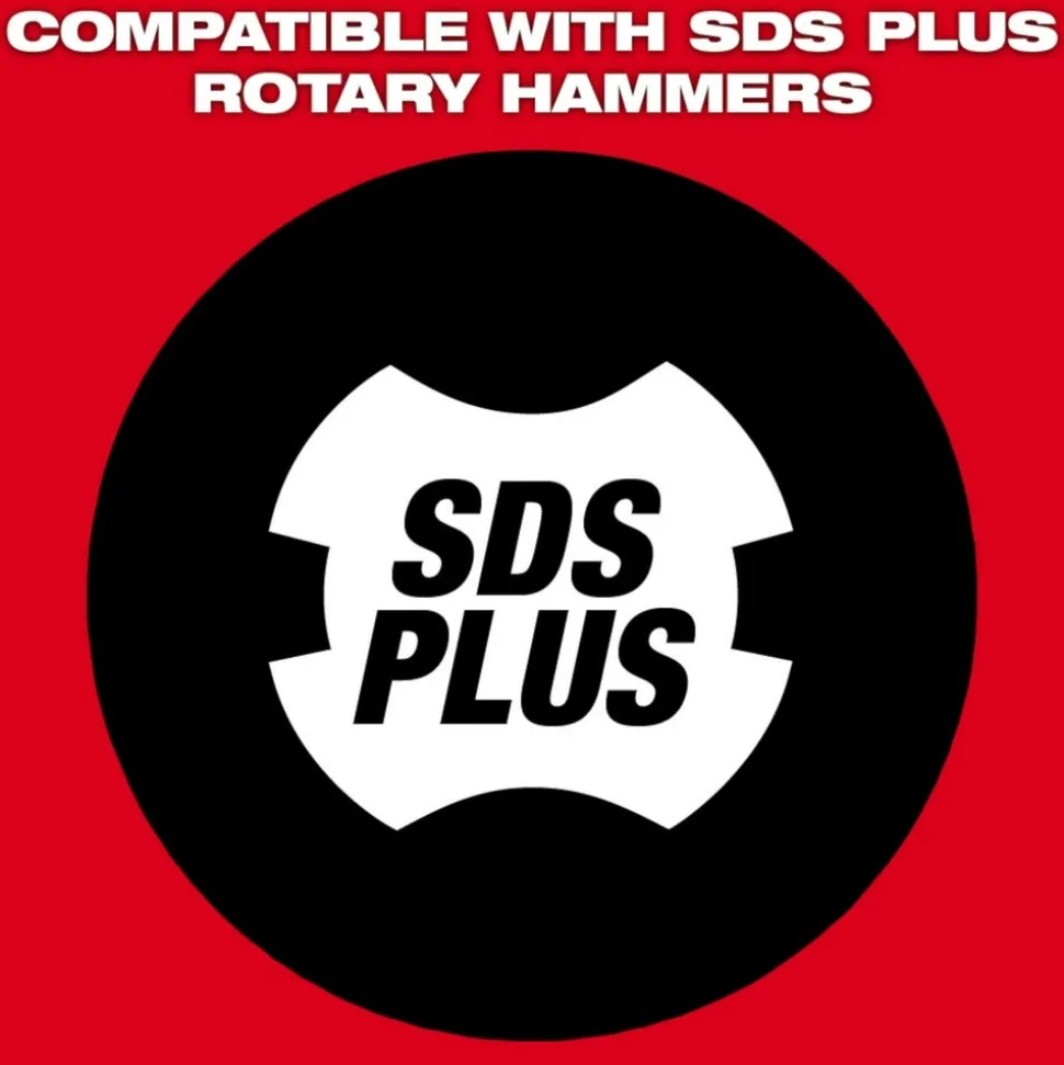 Milwaukee SDS PLUS SLEDGE Floor Scraper 5" X 10" 48-62-6046