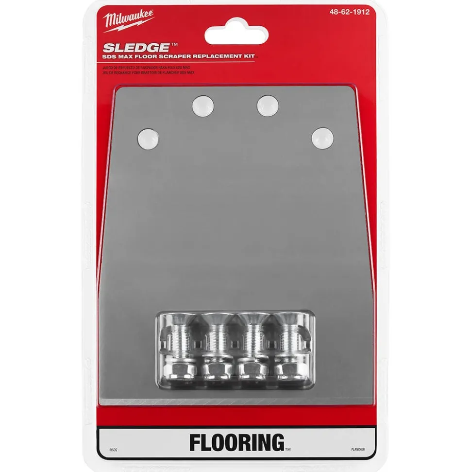Milwaukee SDS-MAX SLEDGE Floor Scraper Replacement Kit 48-62-1912