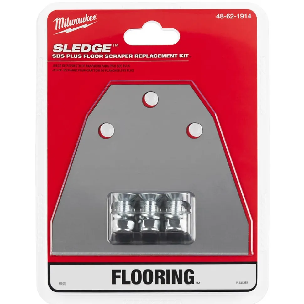 Milwaukee SDS-PLUS SLEDGE Floor Scraper Replacement Kit 48-62-1914