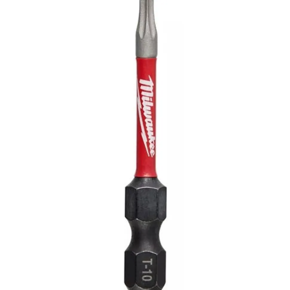 Milwaukee Shockwave 2" Impact Torx T10 Bit (2 Pack) 48-32-4982