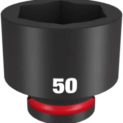Milwaukee Shockwave Impact Duty 3/4" Drive 50mm Standard 6 Point Socket 49-66-6388