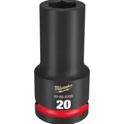 Milwaukee Shockwave Impact Duty 3/4" Drive 20mm Deep 6 Point Socket 49-66-6395