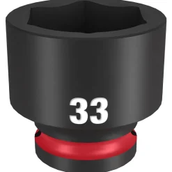 Milwaukee Shockwave Impact Duty 1/2" Drive 33mm Standard 6 Point Socket 49-66-6265