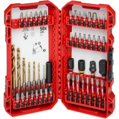 Milwaukee SHOCKWAVE Impact Duty Drill & Drive Set- 50 Piece 48-32-4013